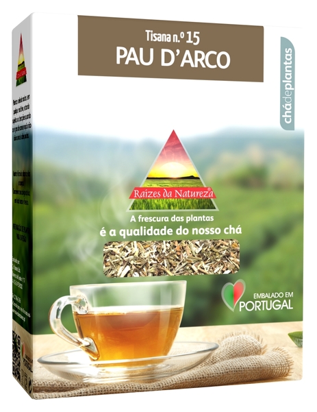 Chá de plantas pau d'arco