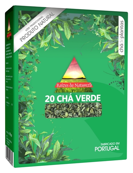 Chá de plantas chá verde